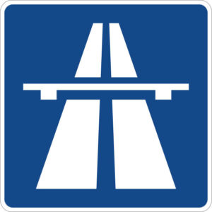 Znak autostrady