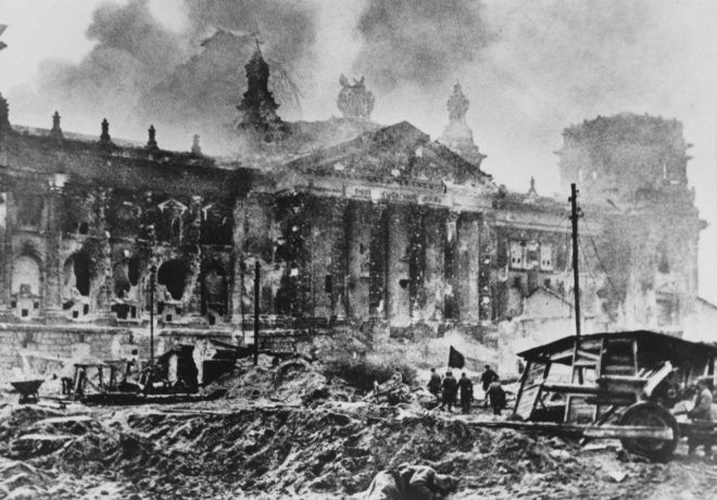 Reichstagu w czasie wojny